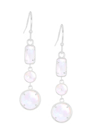 Mother Of Pearl Drop Earrings - SF