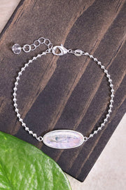 Mother Of Pearl Beaded Charm Bracelet - SF