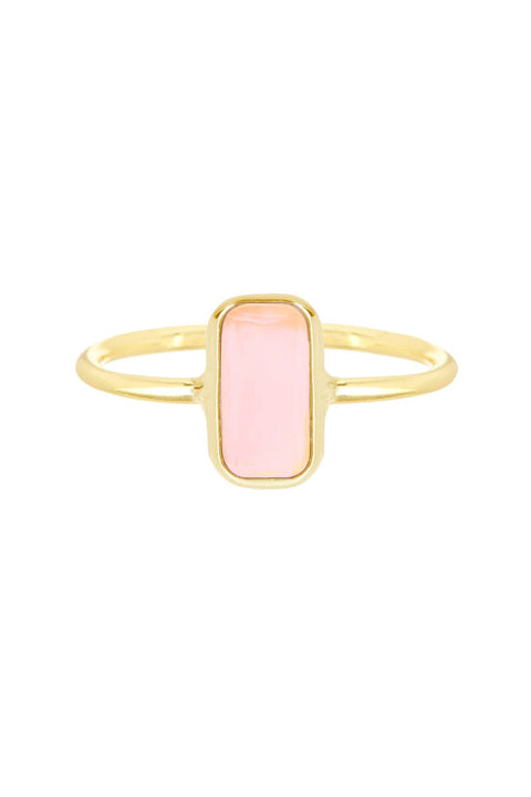 Rose Quartz Mon Petit Amor Ring - GF