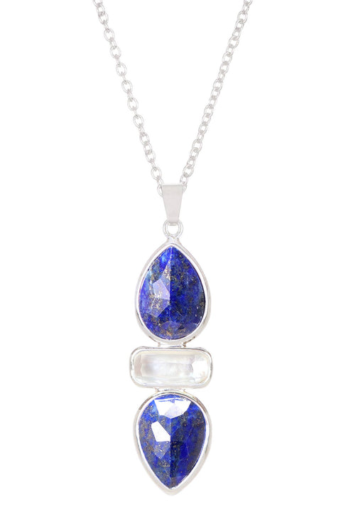 Lapis Pendant Necklace - SF