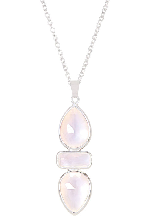 Mother Of Pearl Pendant Necklace - SF