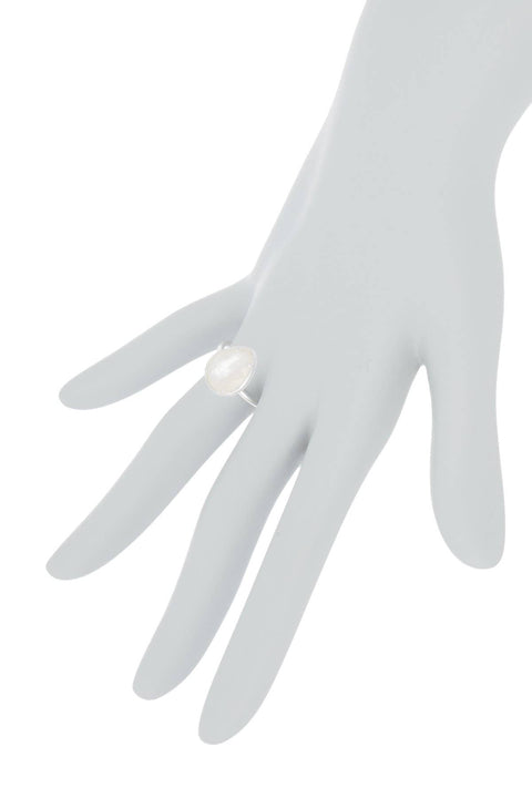 Mother Of Pearl Pear Cut Ring - SF
