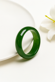 Premium Natural Hetian Jade Ring