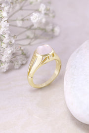 Mother Of Pearl Aswan Ring - GF