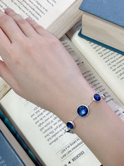 Labradorite Doublet Station Bracelet - SF