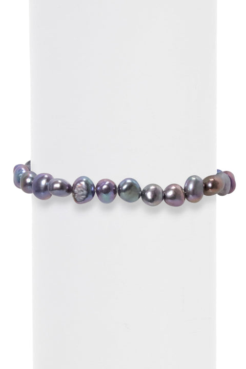 Black Freshwater Pearl Bracelet - SF