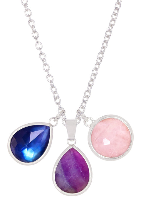 Mixed Gemstone Selena Necklace - SF