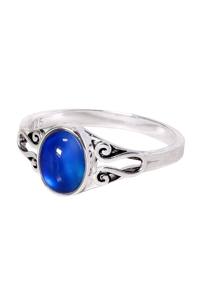 Labradorite Doublet Sterling Silver Ring - SS