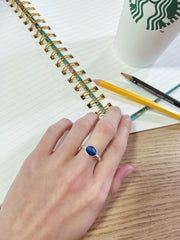 Labradorite Doublet Shelby Ring - SF