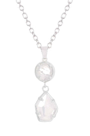 Moonstone Crystal Pendant Necklace - SF