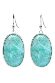 Amazonite Statement Earrings - SF
