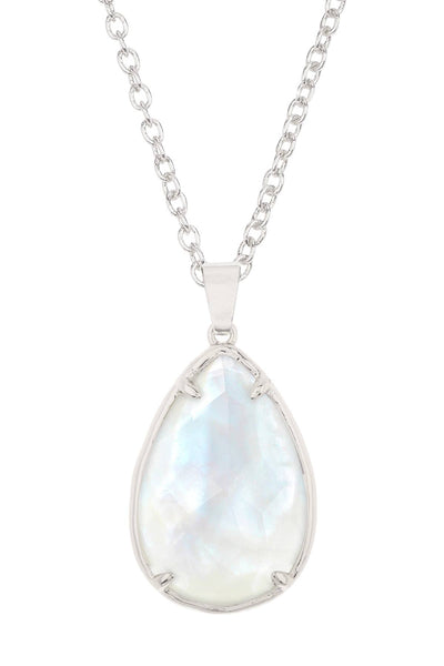 Mother Of Pearl Pendant Necklace - SF